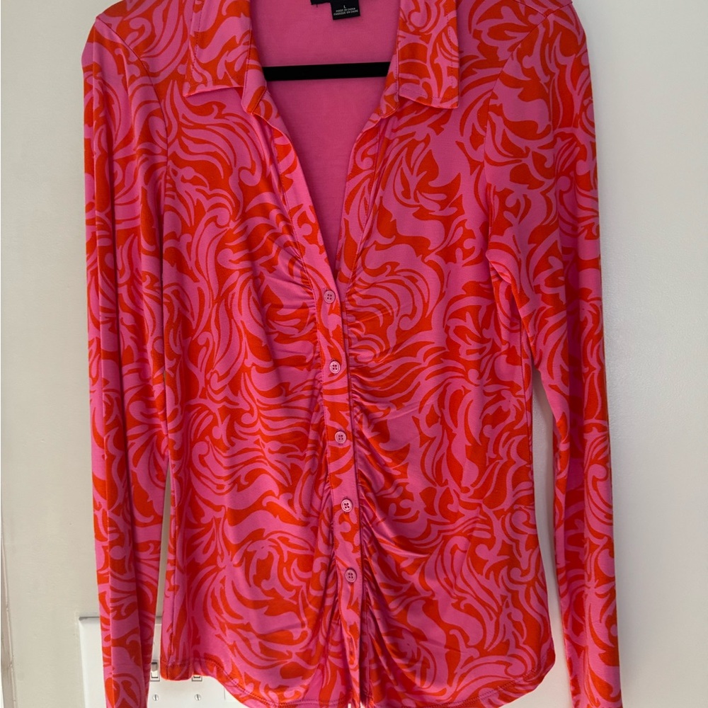 Sanctuary dream girl ruched shirt